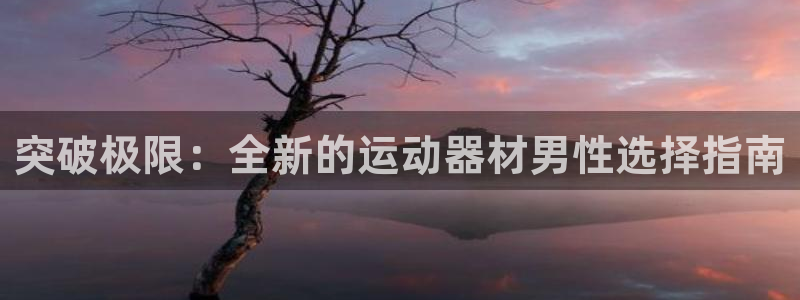 tp官方正版app娱乐下载：突破极限：全新的运动器材男性选择